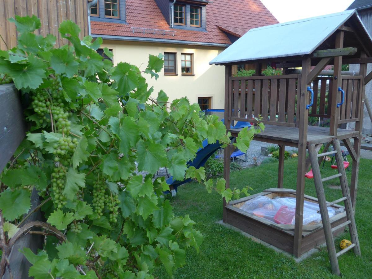 Ferienwohnung Aus-Zeit Auf Dem Lande Bad Gottleuba-Berggiesshuebel ภายนอก รูปภาพ