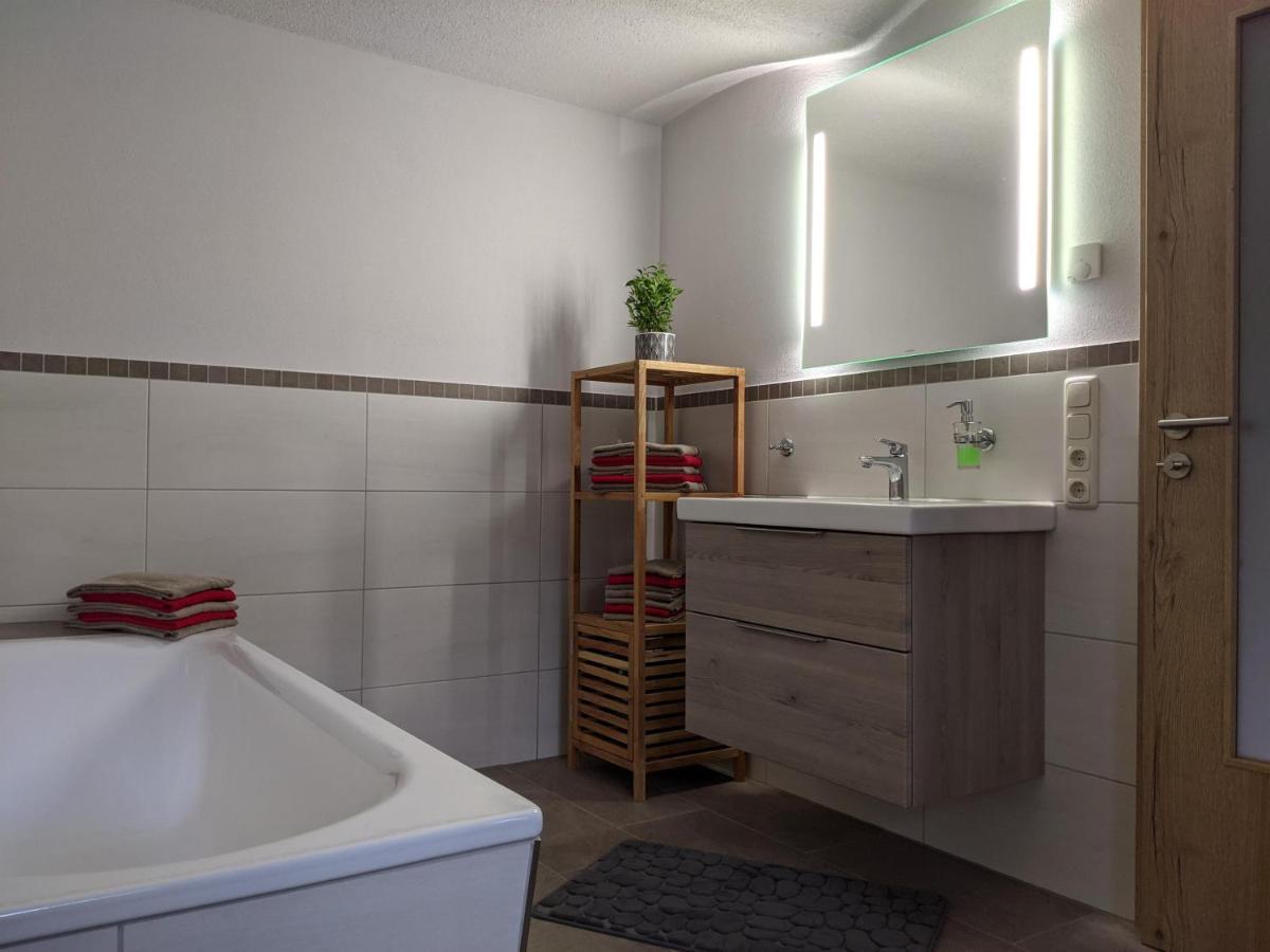 Ferienwohnung Aus-Zeit Auf Dem Lande Bad Gottleuba-Berggiesshuebel ภายนอก รูปภาพ