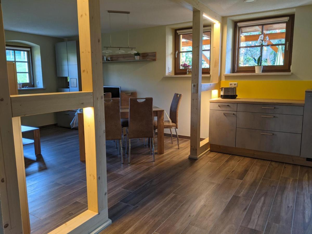 Ferienwohnung Aus-Zeit Auf Dem Lande Bad Gottleuba-Berggiesshuebel ภายนอก รูปภาพ
