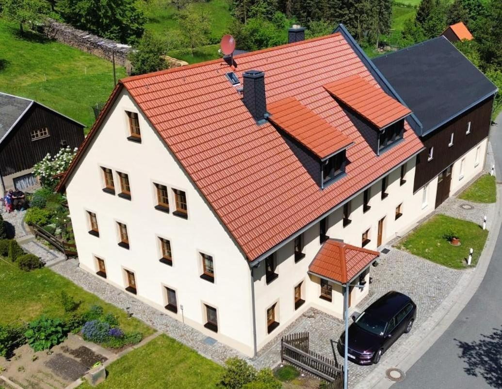 Ferienwohnung Aus-Zeit Auf Dem Lande Bad Gottleuba-Berggiesshuebel ภายนอก รูปภาพ