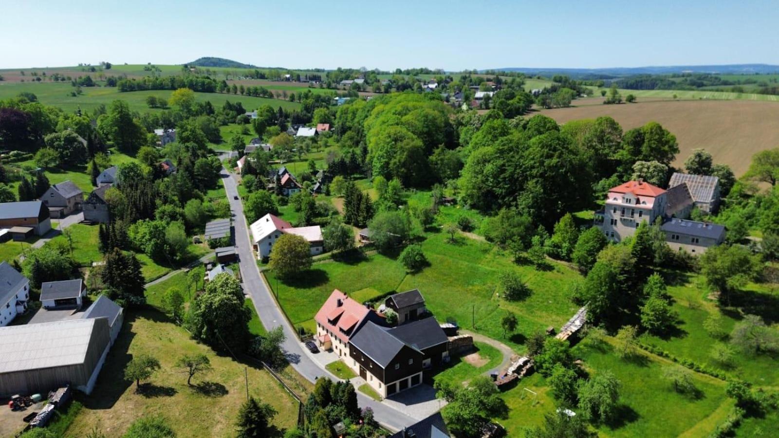 Ferienwohnung Aus-Zeit Auf Dem Lande Bad Gottleuba-Berggiesshuebel ภายนอก รูปภาพ